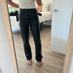 Abercrombie leather pants